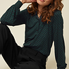 King Louie King Louie - carina blouse chelsea - black King Louie King Louie - carina blouse chelsea - black