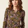 King Louie King Louie - carina blouse sierra - bitter chocolate King Louie King Louie - carina blouse sierra - bitter chocolate