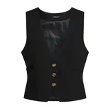 King Louie King Louie - cissy gilet marple - black