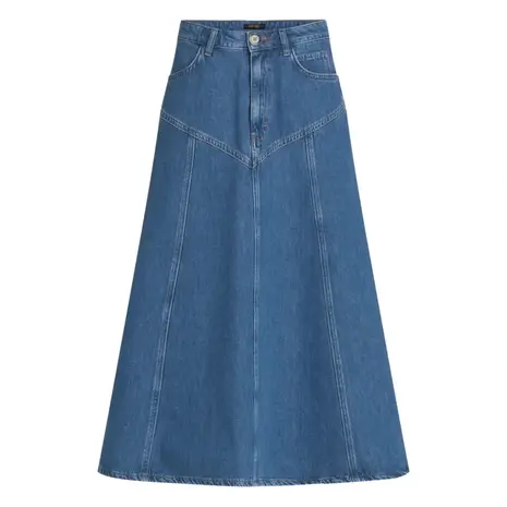 King Louie King Louie - dolly skirt stone denim - blue tint King Louie King Louie - dolly skirt stone denim - blue tint