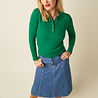 King Louie King Louie - dolly skirt stone denim - blue tint King Louie King Louie - dolly skirt stone denim - blue tint