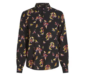 King Louie King Louie - maisie blouse tatum - black King Louie King Louie - maisie blouse tatum - black