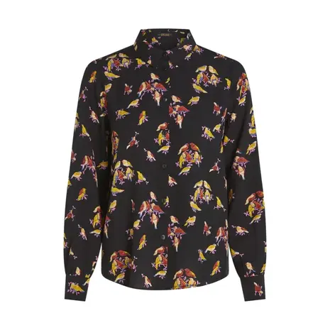 King Louie King Louie - maisie blouse tatum - black King Louie King Louie - maisie blouse tatum - black