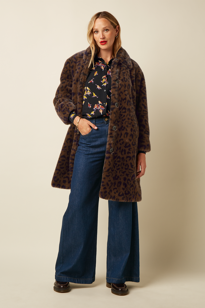 King Louie King Louie - maisie blouse tatum - black King Louie King Louie - maisie blouse tatum - black