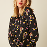 King Louie King Louie - maisie blouse tatum - black King Louie King Louie - maisie blouse tatum - black