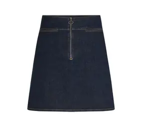 King Louie King Louie - olivia zip skirt muse denim - rock blue King Louie King Louie - olivia zip skirt muse denim - rock blue