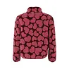 Danefae Danefae - danelabrador fleece zip-up - dark cherry heartthrob Danefae Danefae - danelabrador fleece zip-up - dark cherry heartthrob