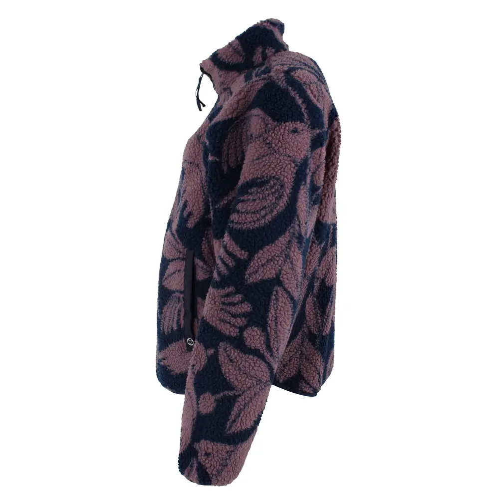 Danefae Danefae - danelabrador fleece zip-up - dark navy/grey plum birdieup Danefae Danefae - danelabrador fleece zip-up - dark navy/grey plum birdieup