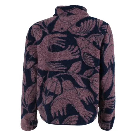 Danefae Danefae - danelabrador fleece zip-up - dark navy/grey plum birdieup Danefae Danefae - danelabrador fleece zip-up - dark navy/grey plum birdieup