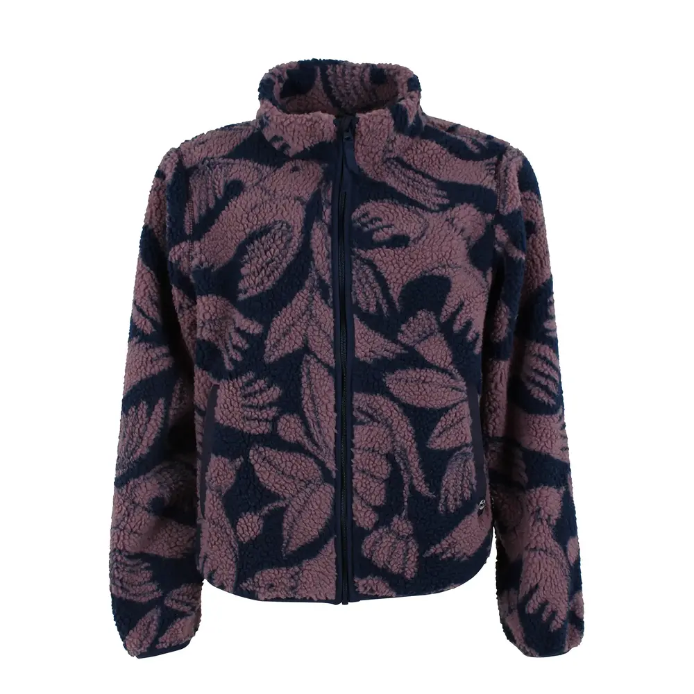 Danefae Danefae - danelabrador fleece zip-up - dark navy/grey plum birdieup Danefae Danefae - danelabrador fleece zip-up - dark navy/grey plum birdieup