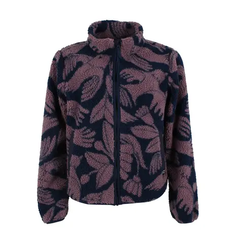 Danefae Danefae - danelabrador fleece zip-up - dark navy/grey plum birdieup Danefae Danefae - danelabrador fleece zip-up - dark navy/grey plum birdieup