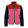 Danefae Danefae - danebirk fleece zip-up - chili/soft cherry/dark navy Danefae Danefae - danebirk fleece zip-up - chili/soft cherry/dark navy