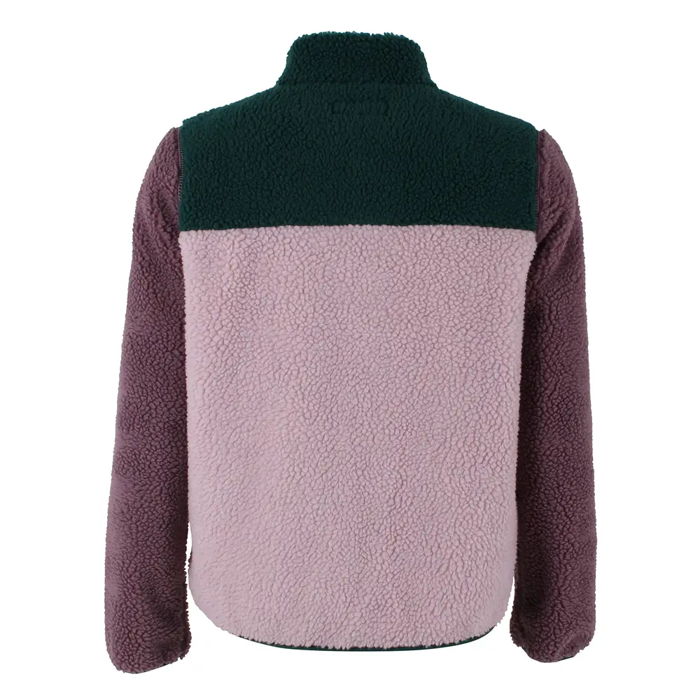 Danefae Danefae - danebirk fleece zip-up - canard/cold pink/grey plum Danefae Danefae - danebirk fleece zip-up - canard/cold pink/grey plum