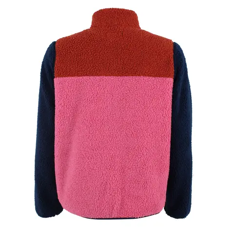 Danefae Danefae - danebirk fleece zip-up - chili/soft cherry/dark navy Danefae Danefae - danebirk fleece zip-up - chili/soft cherry/dark navy
