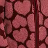 Danefae Danefae - danelabrador fleece zip-up - dark cherry heartthrob Danefae Danefae - danelabrador fleece zip-up - dark cherry heartthrob