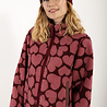 Danefae Danefae - danelabrador fleece zip-up - dark cherry heartthrob Danefae Danefae - danelabrador fleece zip-up - dark cherry heartthrob