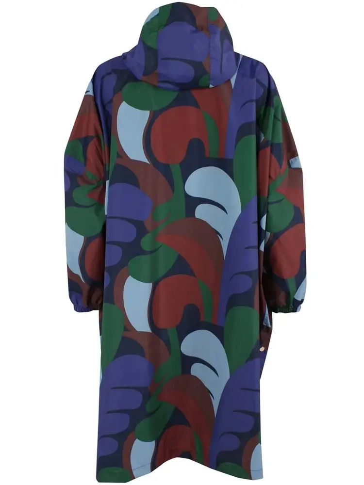 Danefae Danefae - danedream drops rain poncho - blue purple trops Danefae Danefae - danedream drops rain poncho - blue purple trops