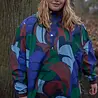Danefae Danefae - danedream drops rain poncho - blue purple trops Danefae Danefae - danedream drops rain poncho - blue purple trops