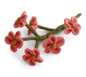 Gry & Sif Gry & sif - bloem vergeet me nietje - dusty red