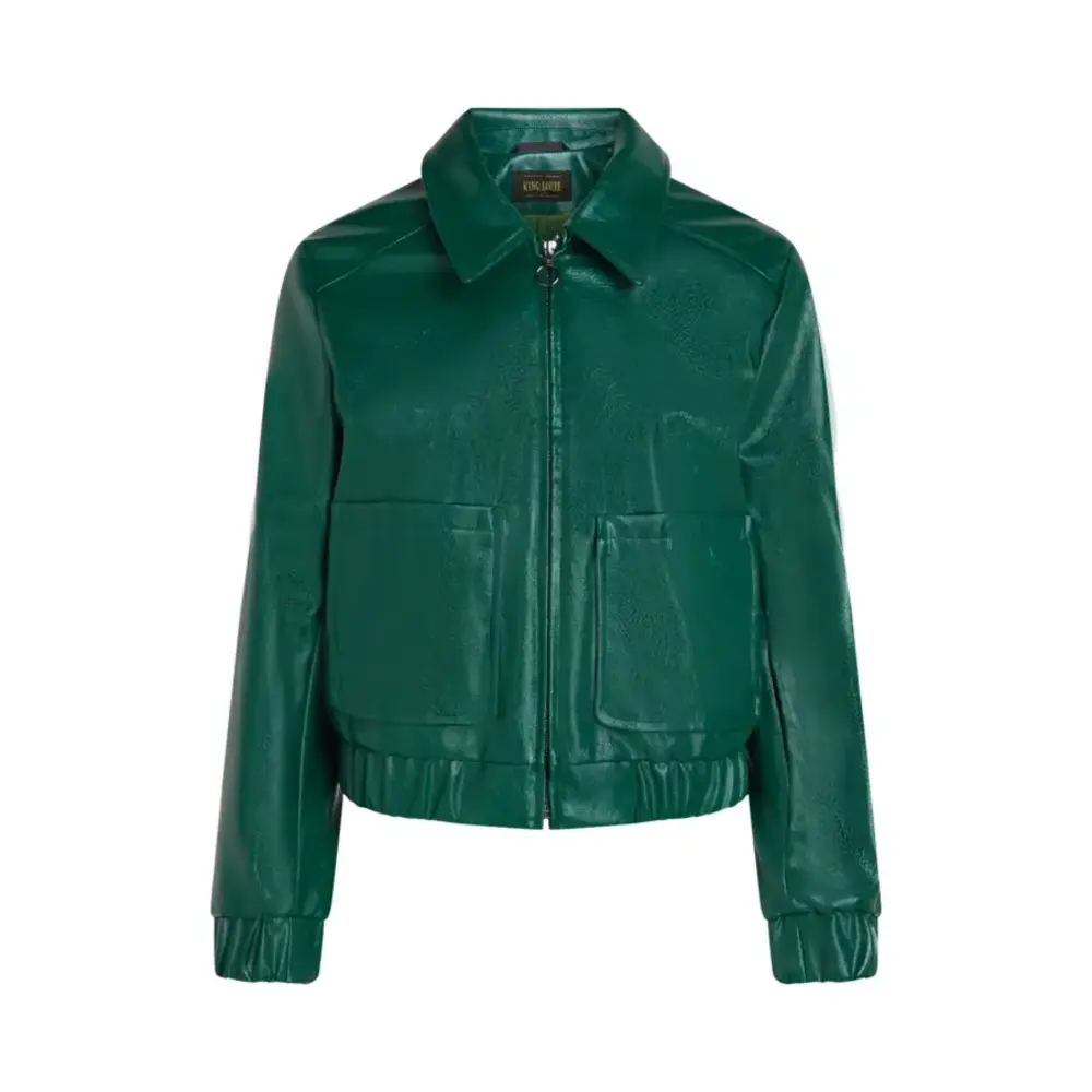 King Louie King Louie - isla jacket glitz - botanical green King Louie King Louie - isla jacket glitz - botanical green