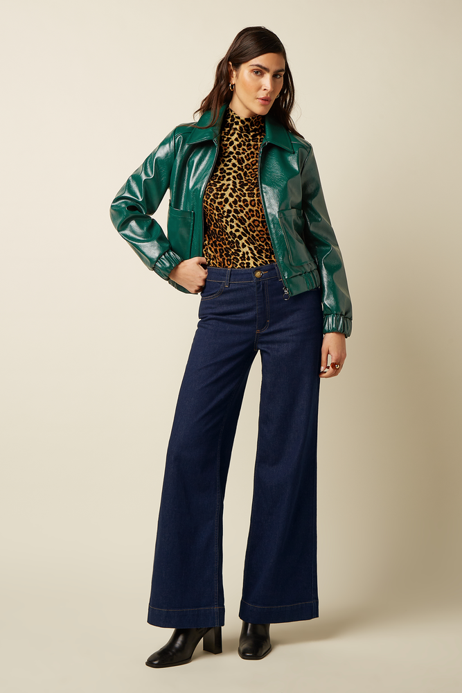 King Louie King Louie - isla jacket glitz - botanical green King Louie King Louie - isla jacket glitz - botanical green