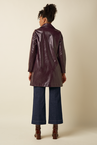 King Louie King Louie - anais coat glitz - porto red King Louie King Louie - anais coat glitz - porto red