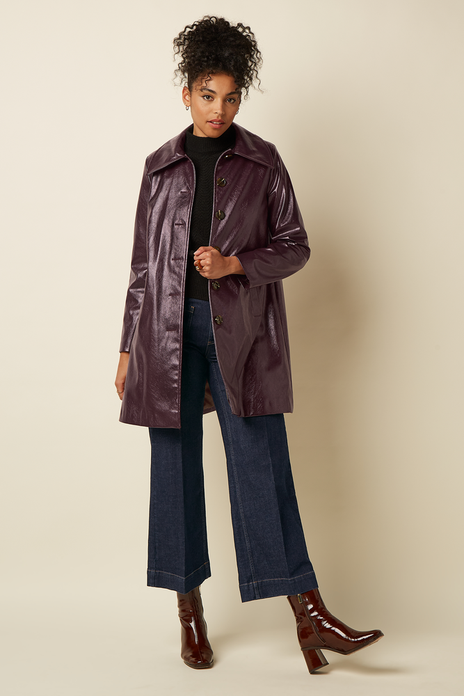 King Louie King Louie - anais coat glitz - porto red King Louie King Louie - anais coat glitz - porto red