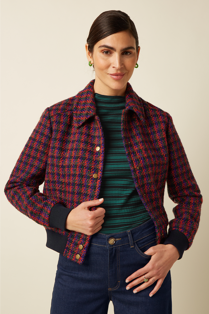 King Louie King Louie - isa jacket rosey - urban green King Louie King Louie - isa jacket rosey - urban green