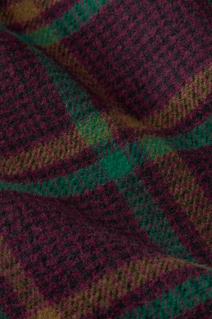 King Louie King Louie - arabella coat vera check - porto red King Louie King Louie - arabella coat vera check - porto red