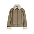 King Louie - monia coat basso check - marzipan King Louie - monia coat basso check - marzipan