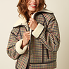 King Louie King Louie - monia coat basso check - marzipan King Louie King Louie - monia coat basso check - marzipan