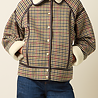 King Louie King Louie - monia coat basso check - marzipan King Louie King Louie - monia coat basso check - marzipan