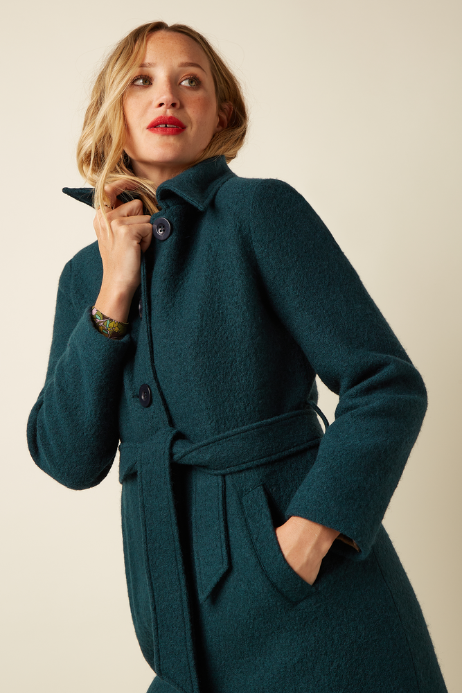 King Louie King Louie - arabella coat kennedy - urban green