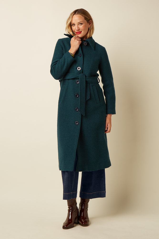 King Louie King Louie - arabella coat kennedy - urban green