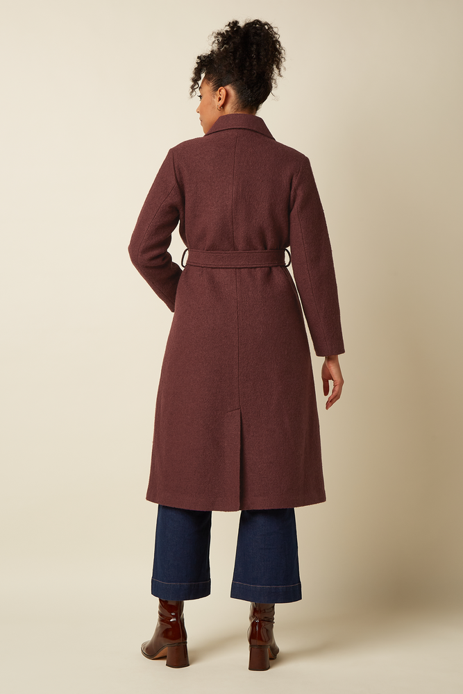 King Louie King Louie - arabella coat kennedy - chocolate