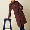 King Louie King Louie - arabella coat kennedy - chocolate