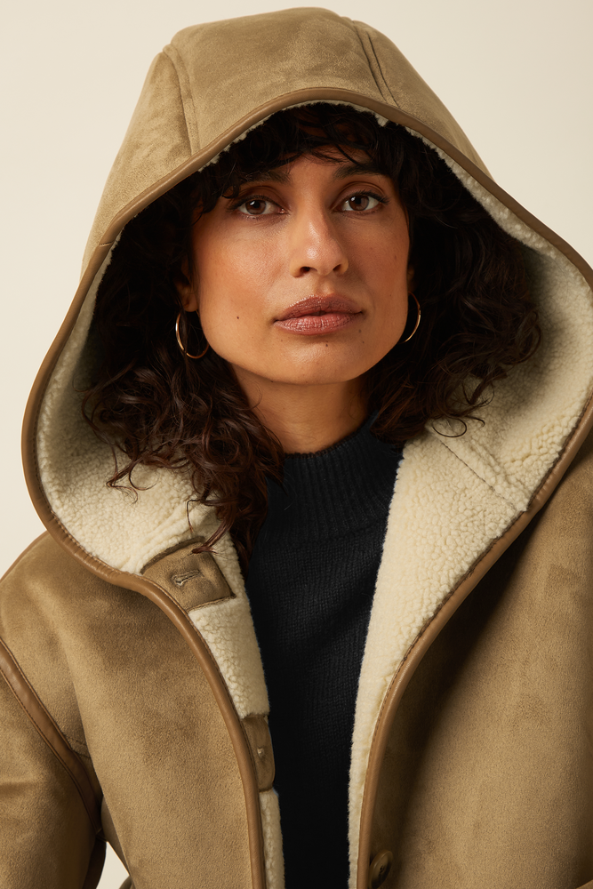 King Louie King Louie - iva jacket lammy - natural