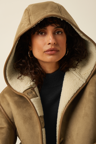 King Louie King Louie - iva jacket lammy - natural