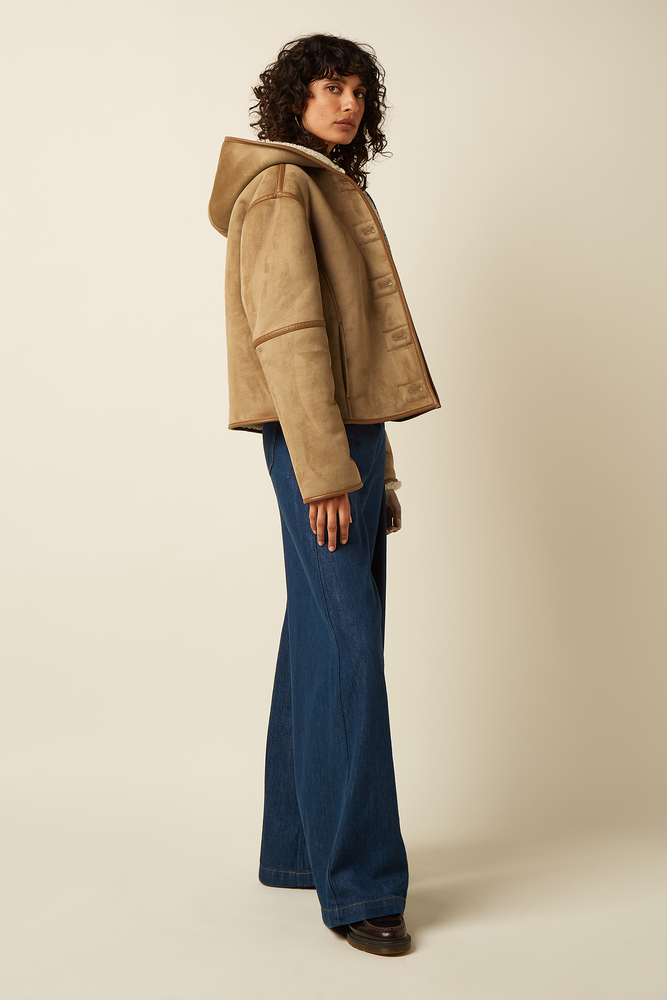 King Louie King Louie - iva jacket lammy - natural