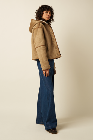 King Louie King Louie - iva jacket lammy - natural