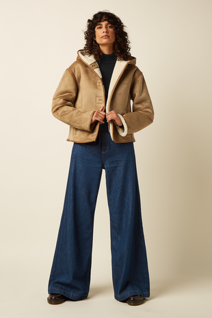 King Louie King Louie - iva jacket lammy - natural