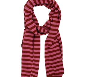 Danefae Danefae - danebundle-up merino wool scarf - chili/berry compote