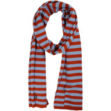 Danefae Danefae - danebundle-up merino wool scarf - porcelaine/chili