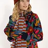 Danefae Danefae - danebundle-up merino wool scarf - porcelaine/chili