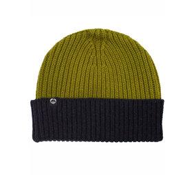 Danefae Danefae - danewarm thoughts merino beanie - olive/navy Danefae Danefae - danewarm thoughts merino beanie - olive/navy
