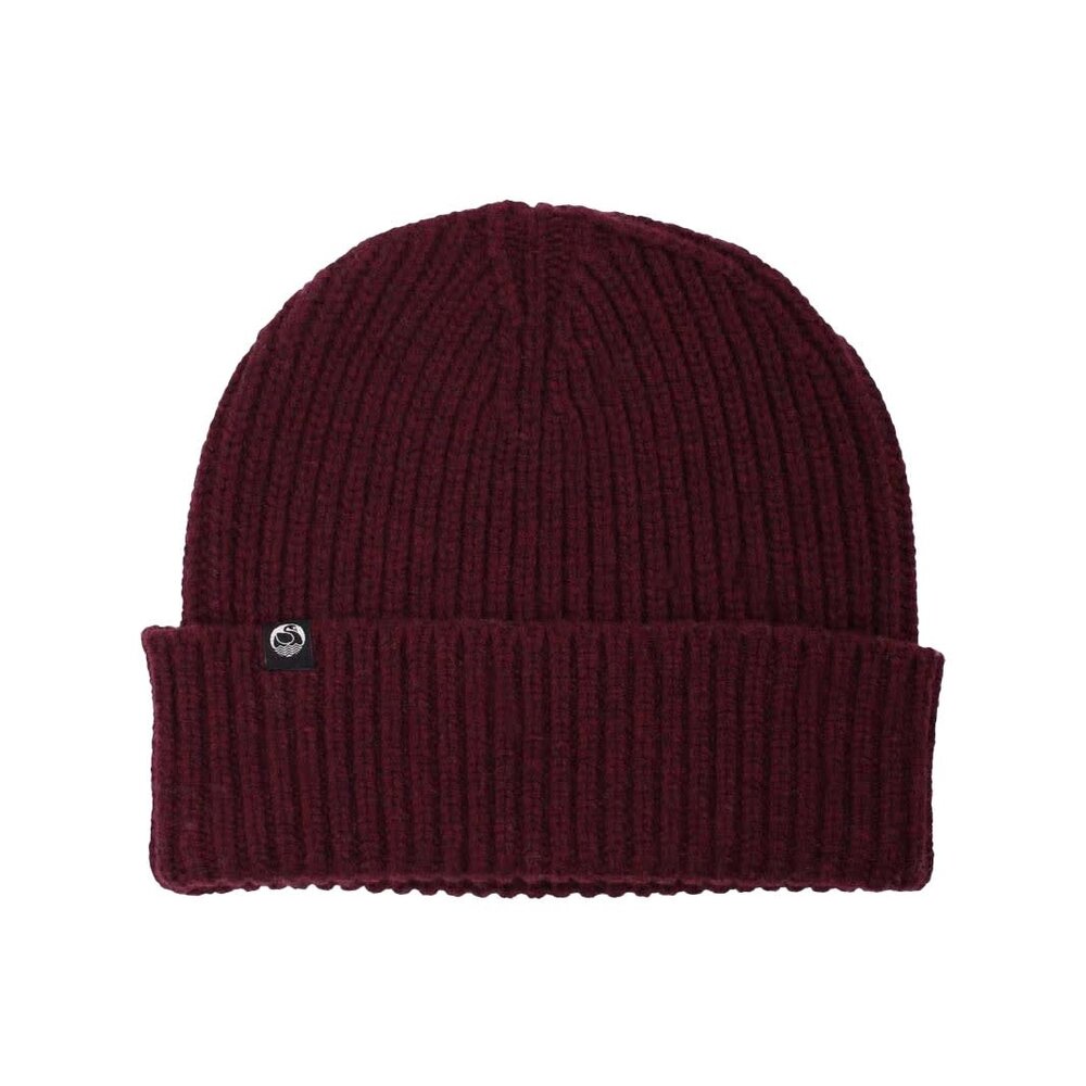 Danefae Danefae - danewarm thoughts merino beanie - dark bordeaux Danefae Danefae - danewarm thoughts merino beanie - dark bordeaux