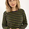 Danefae Danefae - danebasic merry ls tee - dk navy/olive