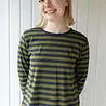 Danefae Danefae - danebasic merry ls tee - dk navy/olive