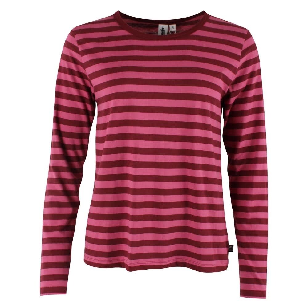 Danefae Danefae - danebasic merry ls tee - dark cherry/berry compote