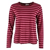 Danefae Danefae - danebasic merry ls tee - dark cherry/berry compote